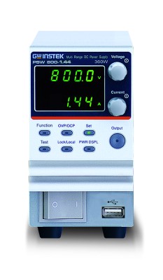 GW Instek PSW 800-1.44 (0 ~ 800 V / 0 ~ 1.44 A / 360 W) Multi-Range Programmable Switching D.C. Power Supply